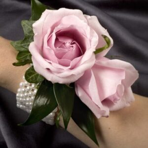 Pink Rose Corsage