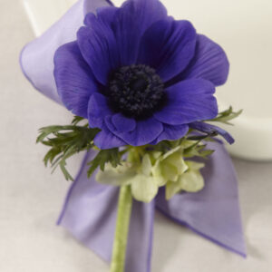 Purple Passion Boutonniere