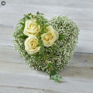 Heart Casket Adornment