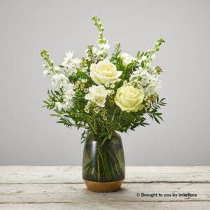 Fragrant Whites Vase